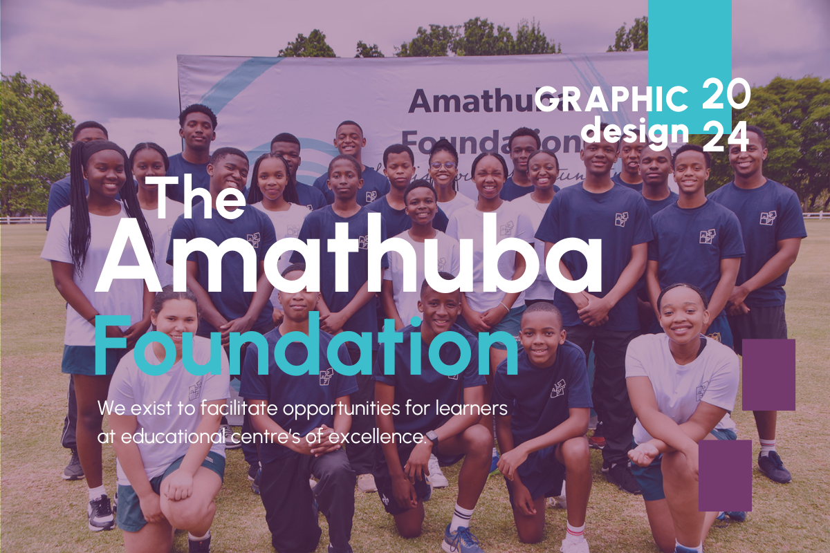 The Amathuba Foundation - Graphic design by Harvest House Creatives